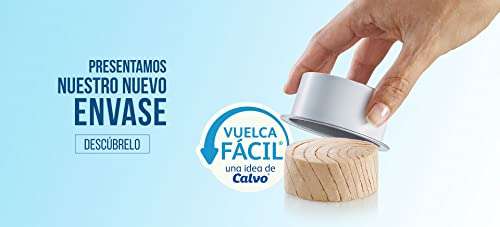 Calvo Atún Claro en Aceite de Girasol Pack6 x 65g (Compra Mínima 6 Unidades)