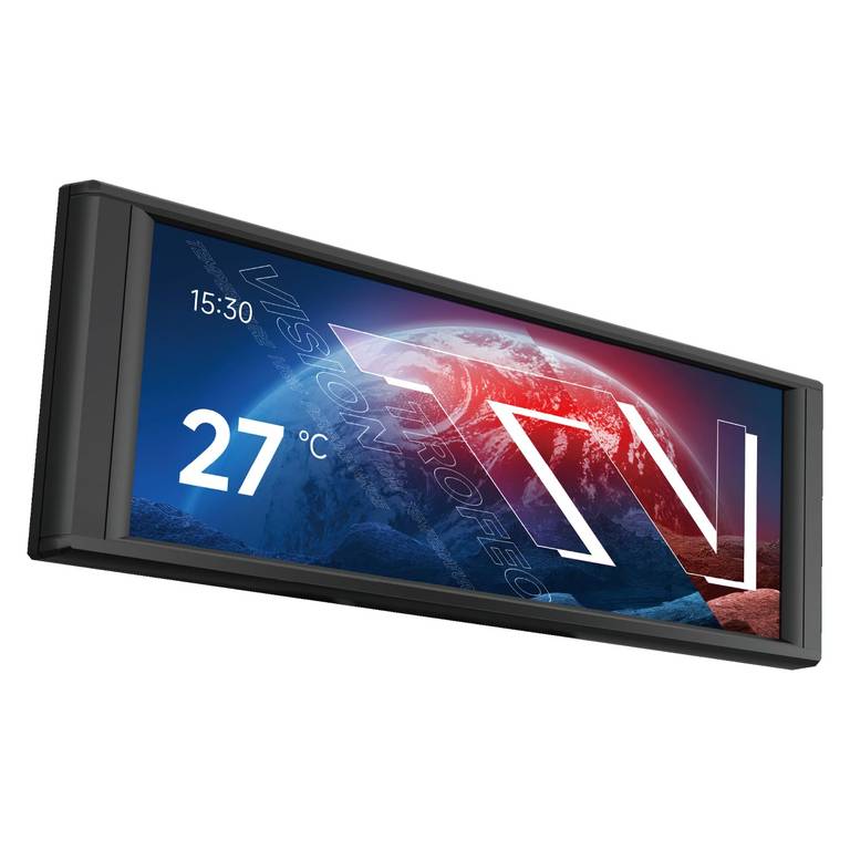 Thermalright Trofeo Vision LCD 6,86″ IPS | 1280 × 480 | USB-C | Montaje magnético | Monitorización y temas personalizables