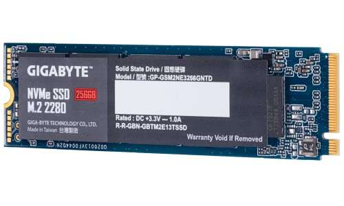Gigabyte Technology SSD 256 GB M.2 PCIE GP-GSM2NE3256GNTD