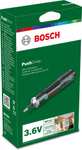 Bosch Home and Garden destornillador a batería PushDrive set de iniciación (3,6 V, 1,5 Ah, 5,0 Nm, 10 brocas, con cable carga micro USB