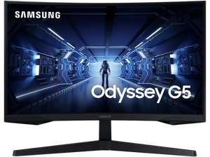 Samsung Odyssey LC32G55TQWRXEN, 32" WQHD, Curvo, 1 ms, 144 Hz, FreeSync Premium, HDR10, Negro