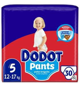 Dodot Pants tallas 5/6 60 Unidades 12,94€ (Con promoción 2 unidad)