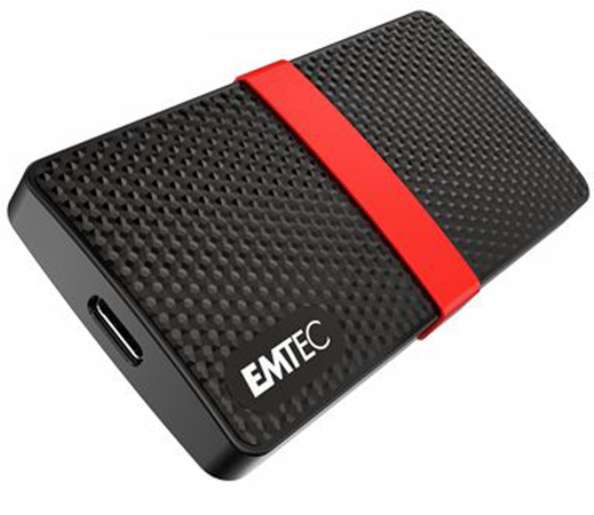 Disco duro externo SSD EMTEC X200 512GB USB-C 3.1 - ECI y Amazon