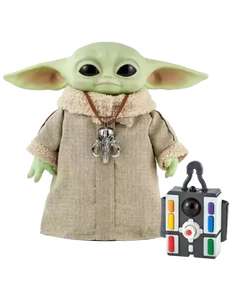 Peluche Electrónico Baby Yoda + Control Remoto Star Wars: The Mandalorian 28cm