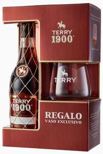 Terry 1900 Brandy Solera reserva 700ml + Regalo Vaso