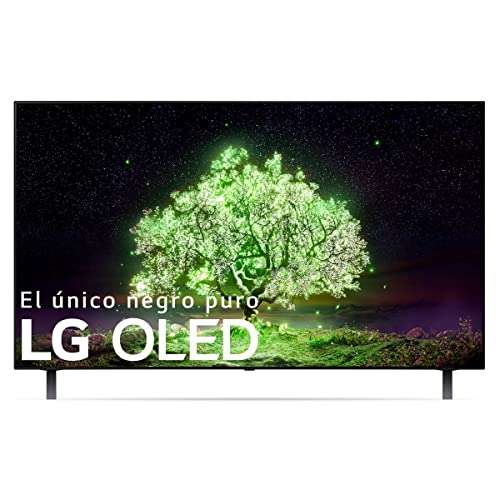 LG OLED OLED55A1-ALEXA - Smart TV 4K UHD 55 pulgadas (139 cm), Inteligencia Artificial, 100% HDR