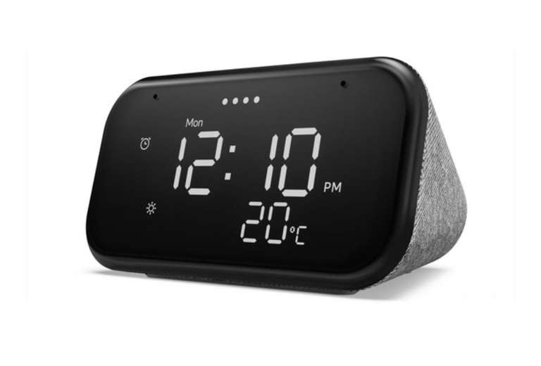 Reloj inteligente Lenovo Smart Clock Essential Gris con Asistente de Google