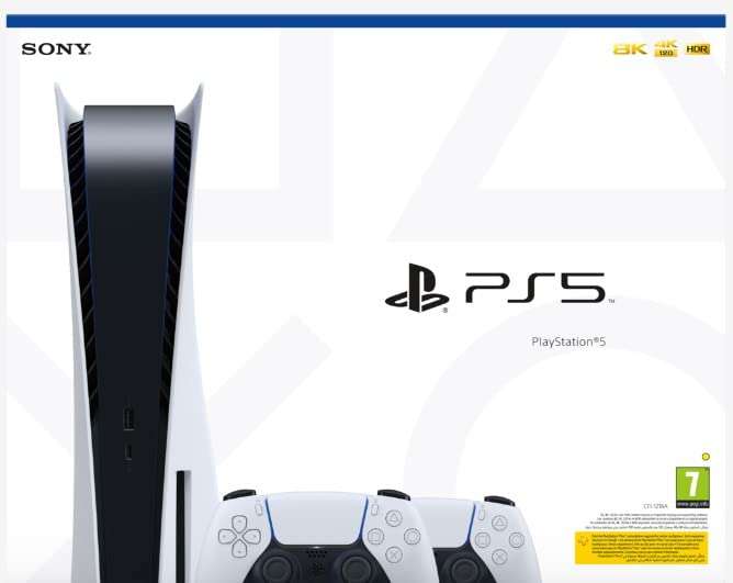 Playstation 5 Standard (Con lector) Chasis C + Mando DualSense extra