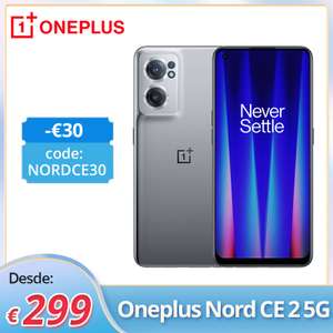 OnePlus Nord CE 2 5G 8GB/128GB (azul o gris).