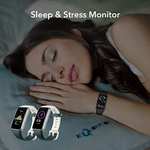 HONOR Band 7 Smartwatch Pantalla AMOLED Grande de 1,47 Pulgadas, Monitor de estrés y sueño de frecuencia cardíaca SpO2 de 14 días, 96 Modos