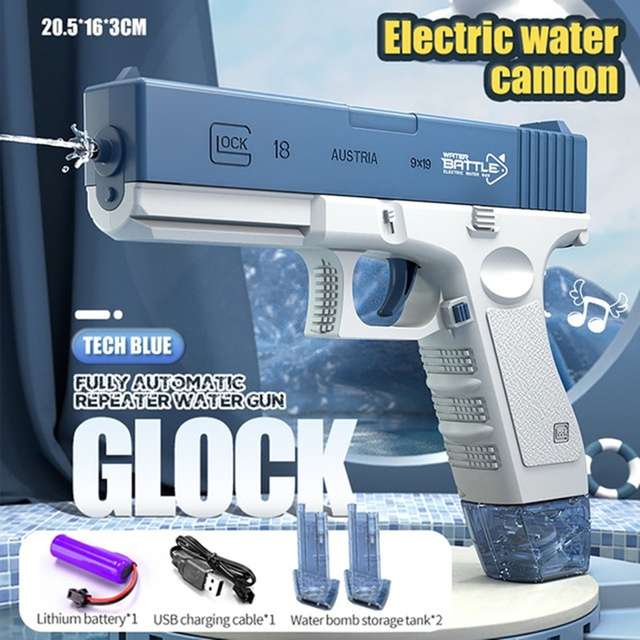 Pistola de agua, varios modelos (desde 11,82€ a 14,50€)