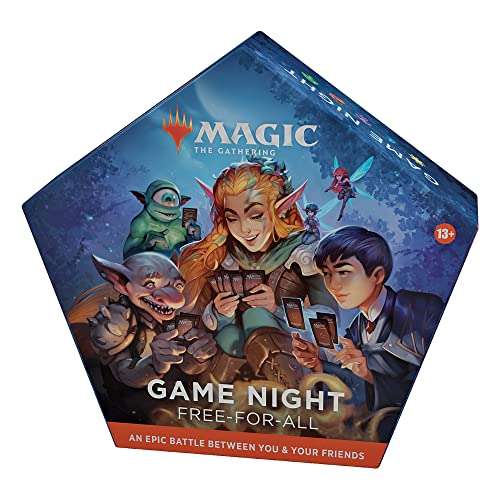 Juego de Cartas Magic The Gathering Game Night: Free-for-All 2022, Fantasy Card Game