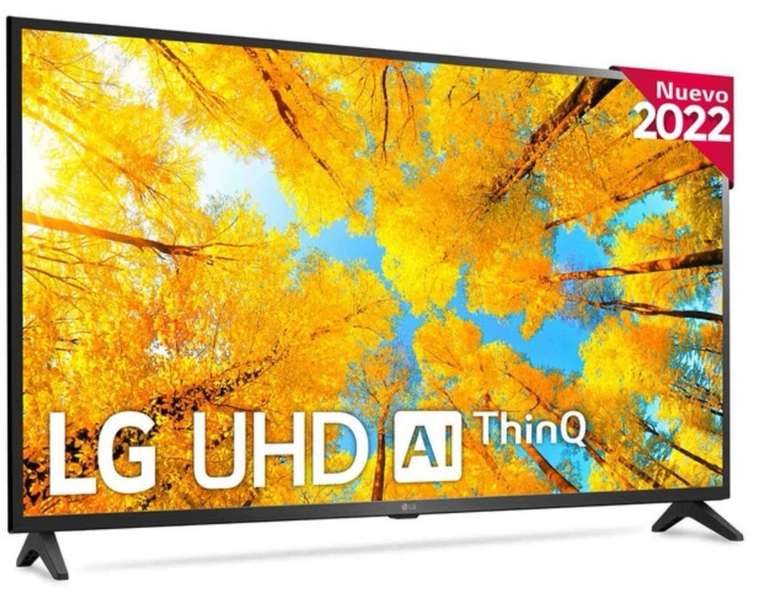 TV LED 126cm (50'') LG 50UQ75006LF, Smart TV WebOS 22, HDR10, HLG, Sonido Dolby Digital Plus