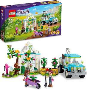 LEGO 41707 Friends Vehículo de Plantación de Árboles de Heartlake City, Coche de Juguete, 2 Mini Muñecas