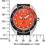 Bulova Oceanógrafo Devil Diver - Reloj Analógico para Hombre de Automático con Correa en Caucho 96B350