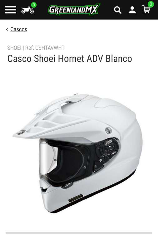 Casco Trail Shoei Hornet ADV - Todas las tallas