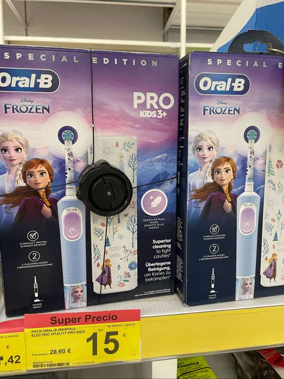 Cepillo eléctrico Oral B Special ed Frozen