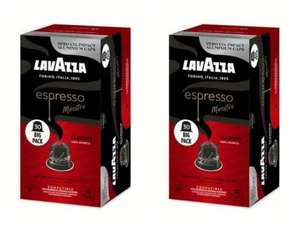 60 Lavazza, Espresso Maestro Classico, 2x30 Cápsulas de Café Compatibles con las Máquinas Nespresso* Original. 0'16€/cáps