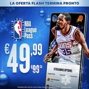 50% en NBA League Pass [Incluye Playoffs] (Premium 69.99€)