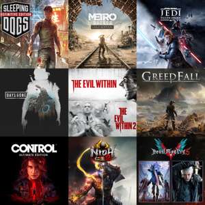 PS4&PS5 :: Metro Exodus Gold Edition, Jedi: Fallen Order, Sleeping Dogs, The Evil Within 1-2, Control, Devil May Cry 5 + Vergil