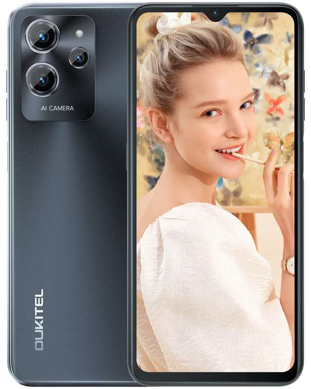 Oukitel C32 Global Version 8gb Ram 128gb Rom Octa Cores Smartphone 6.517  5150mah 20mp Camera 4g Mobile Phone