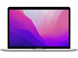 APPLE MacBook Pro (2022), 13,3" Pantalla Retina, Chip M2 de Apple, 8 GB, 256 GB, macOS Monterey, Cámara FaceTime HD a 720p, Plata