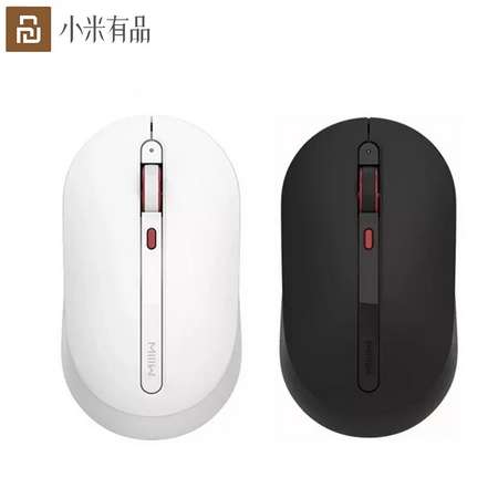 Xiaomi-ratón inalámbrico Youpin Miiiw, dispositivo silencioso de 800/1200/1600DPI, receptor inalámbrico de 2,4 GHz