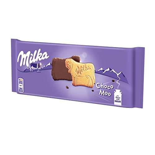 Milka Choco Moo Galletas Recubiertas con Chocolate, 120g