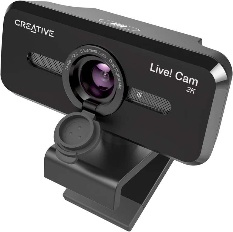 Creative Live cam webcam 2K solo 19.9€