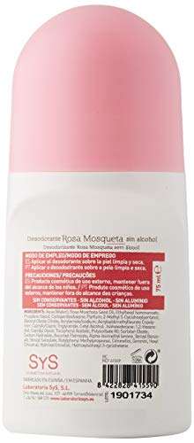 Laboratorio Sys Desodorante Rosa Mosqueta Roll-On Pack 6 x 75 ml 450 ml
