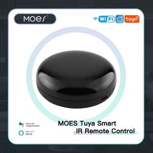 Control remoto Moes Smart IR compatible con Alexa y Google Assistant