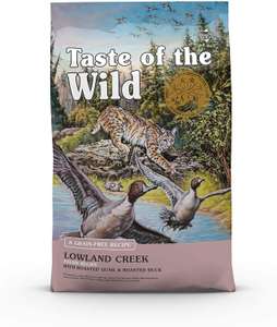 Taste Of The Wild pienso para gatos con Codorniz y Pato asados 6,6 kg Lowland Creek. Compra recurrente. 2kg. 14.39€