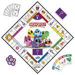 Mi Primer Monopoly - Juego de Mesa para niños a Partir de 4 años - 2 Juegos en 1: Tablero de 2 Caras
