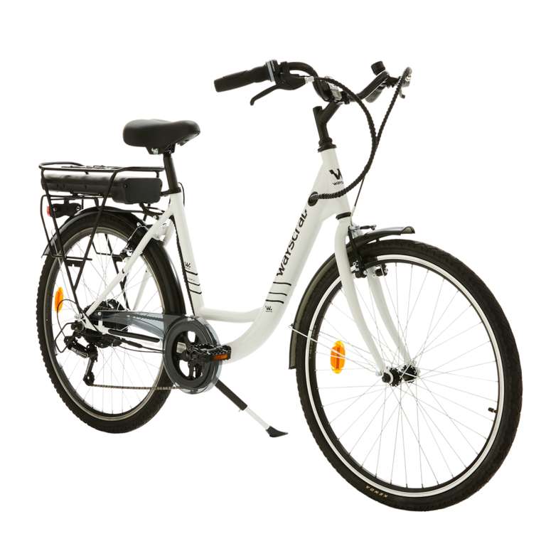 Bicicleta eléctrica de ciudad WAYSCRAL Everyway E50 26" Blanco (batería incluida)