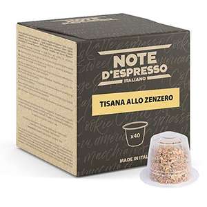 Caja de 40 cápsulas Nespresso de jengibre a 6 céntimos la cápsula