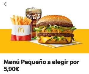 Big Mac + bebida + patatas x 5.90€