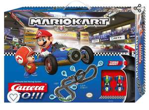 Carrera- Nintendo Mario Kart-Mach 8 Juego con Coches, Multicolor