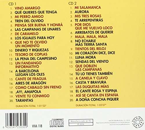 40 canciones-grandes exitos Rafael Farina (2CDs)