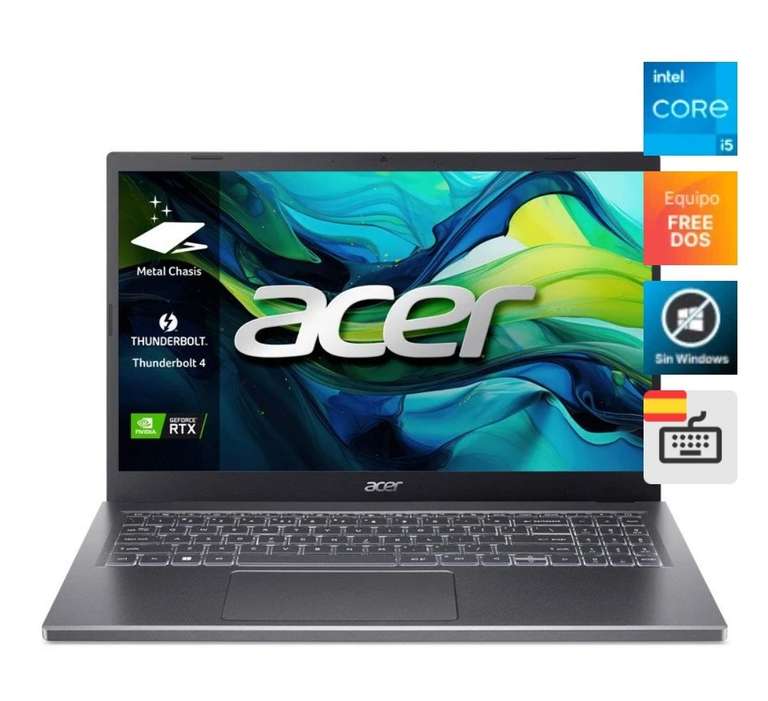 Acer Aspire 5 A517-58GM Intel Core i7-1355U/16GB/512GB SSD/RTX 2050/17.3"