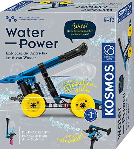 kit de experimentación KOSMOS para niños El poder del agua Descubre la fuerza motriz del agua