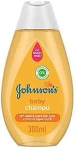 Johnson's Baby Champú Clásico, Pelo Suave, Brillante e Hidratado, 300 ml (recurrente, mínimo 2)