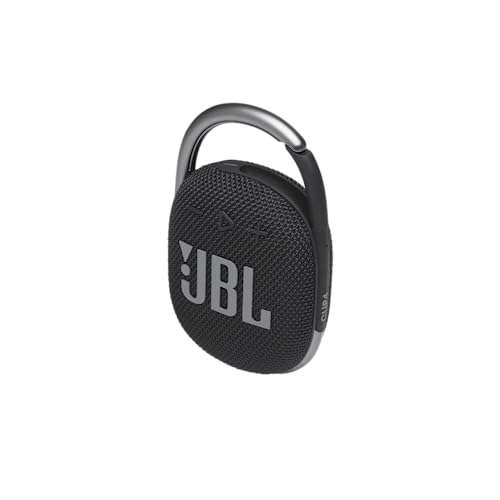 JBL Clip 4 Altavoz inalámbrico con Bluetooth, resistente al agua (IP67) y al polvo, con estilo llamativo, 10h de música continua