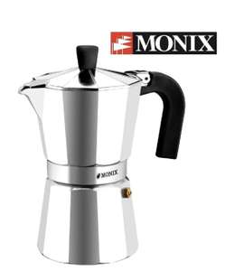 Monix Vitro Express Cafetera italiana de aluminio de 6 tazas - Mas opciones. Elegir