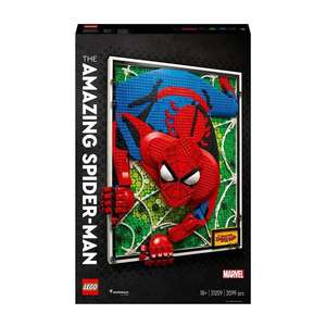 LEGO 31209 Set de construcción El Increíble Spider-Man Superhéroes Marvel LEGO Art