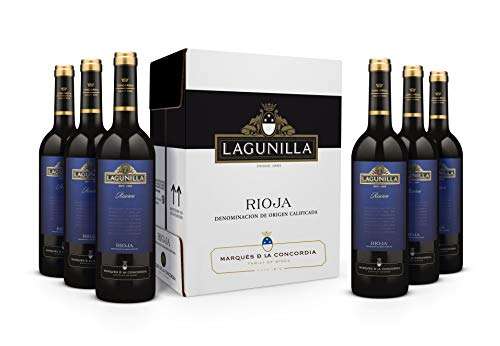 Caja de Lagunilla Reserva Vino Tinto Reserva D.O Rioja - 6 botellas x 750