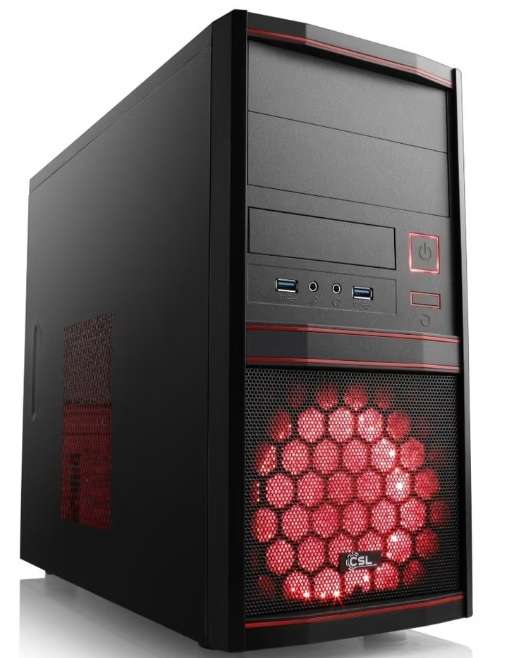 PC Gaming : RX 6500 XT, Ryzen 5 5500, 16 Gb RAM / SSD 500 Gb /ASUS PRIME A320M, CSL 500 W