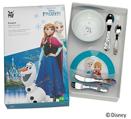 ¡Viste tu mesa con el encanto de Frozen! Consigue la cubertería de WMF Disney Frozen con un 41% por solo 36,99€ en Amazon.es