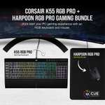 Corsair K55 RGB Pro + Harpoon RGB Pro - Pack gaming