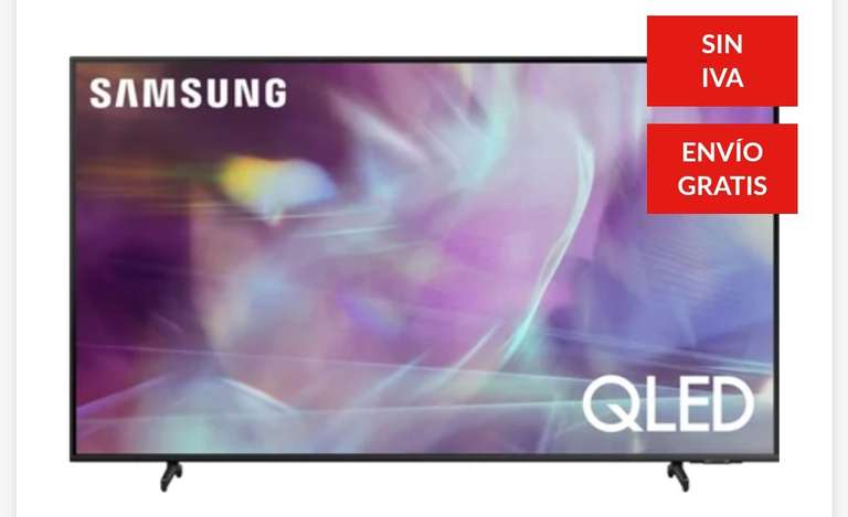 Smart TV SAMSUNG QE65Q68A QLED 65'' 4K Ultra HD
