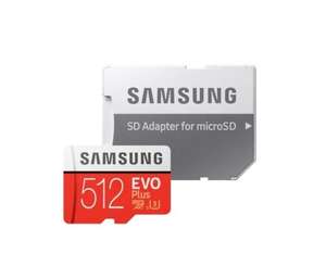 Samsung EVO Plus 2020 - 512GB MicroSDXC Clase 10 UHS-I